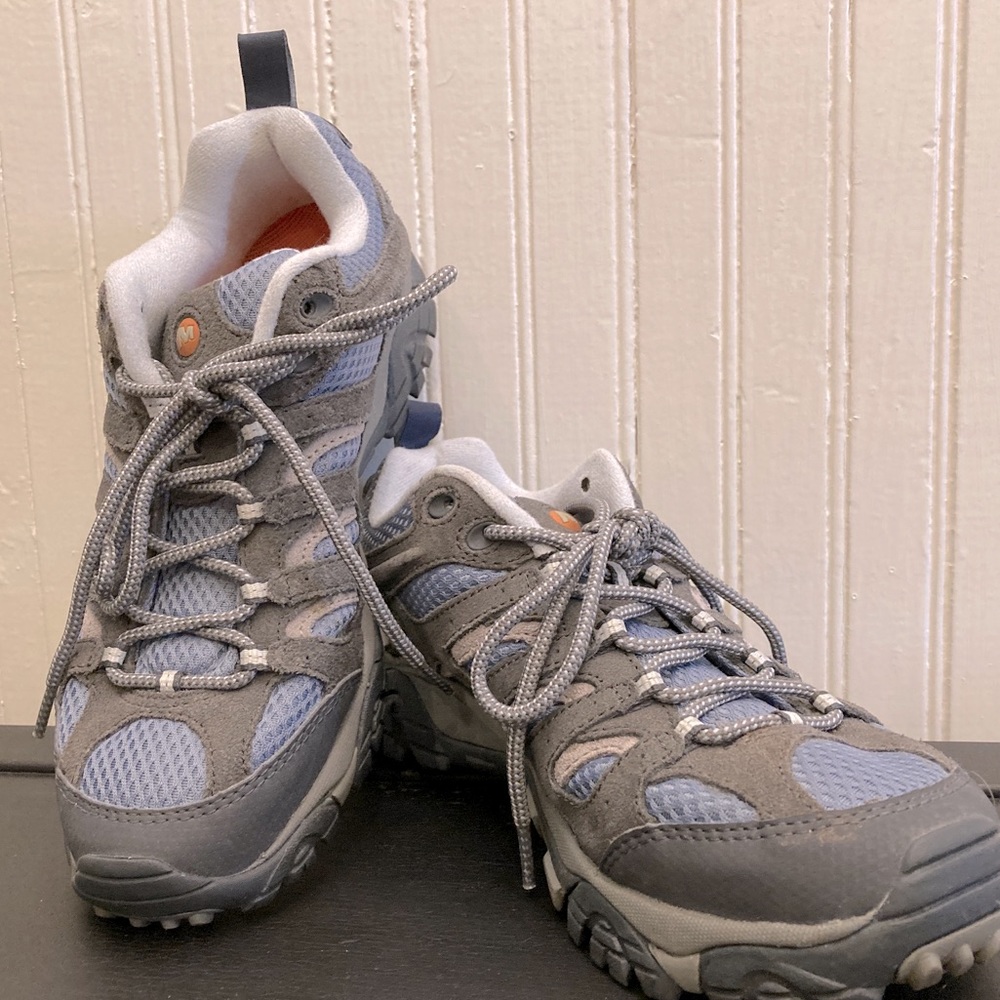 Merrell Vibram Lace-up Hiking Shoes, size 9